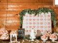 pink-donut-and-small-cake-for-rustic-wedding